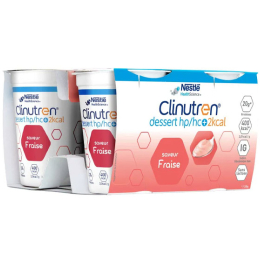 Clinutren Dessert Saveur Fraise - 4x200g
