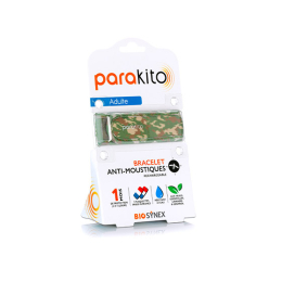 Bracelet Anti-Moustiques Adultes  Camouflage - x1