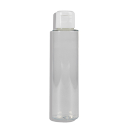 Haut-ségala Flacon PET transparent avec capsule service blanche - 100ml
