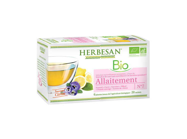 Herbesan Infusion Allaitement BIO - 20 sachets