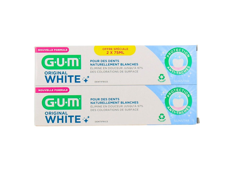 Dentifrice Original White - 2x75ml