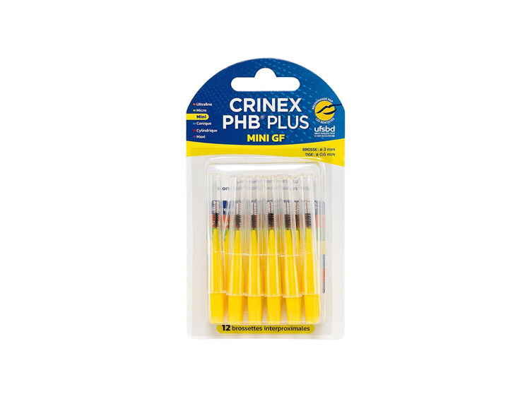 Crinex PHB Plus Mini GF Brossettes interdentaires 1,1mm - 12 brossettes