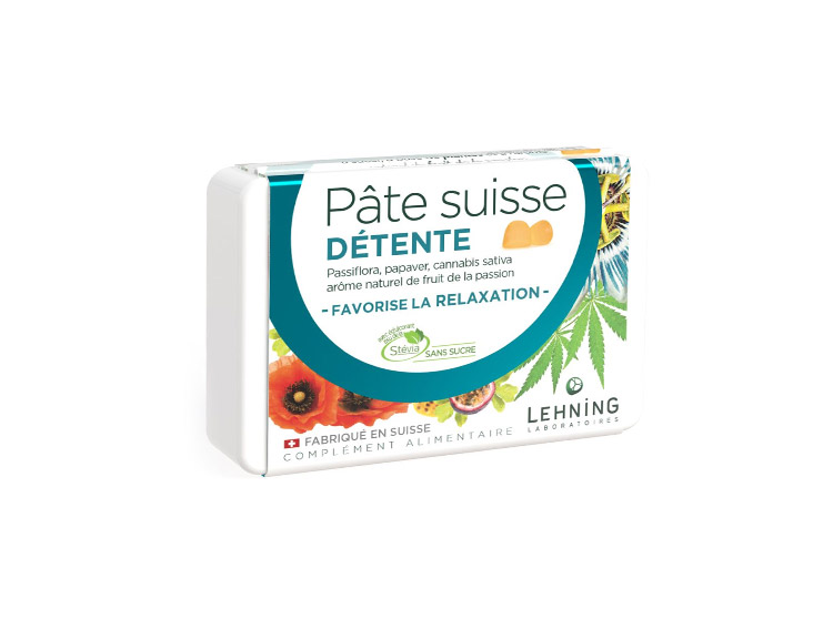 Lehning Pâte suisse Détente - 40 gommes