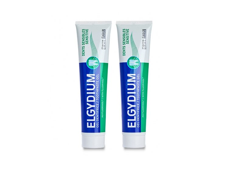 Elgydium Dentifrice dents sensibles - 2x75ml