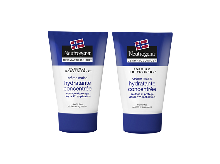Neutrogena Crème mains hydratante concentrée - 2x50ml