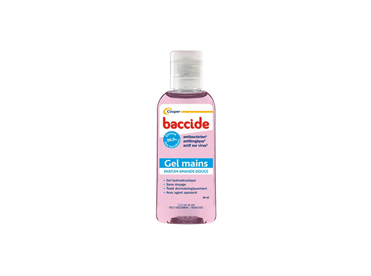 Baccide Gel hydroalcoolique Amande douce - 30ml