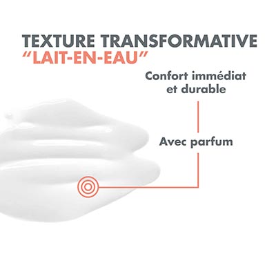 Texture innovante Lait Solaire SPF50 Avène