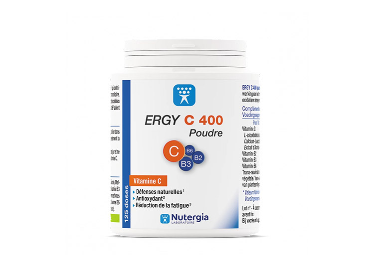 Ergy C 400 Vitamine C Poudre - 125g