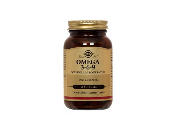 Solgar Omega 3-6-9 - 60 softgels