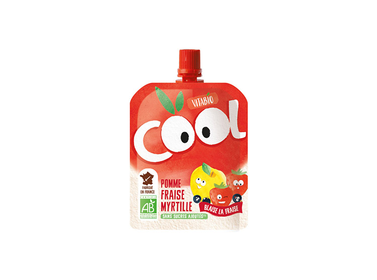 Cool Fruits Pomme Fraise Myrtille - 90g