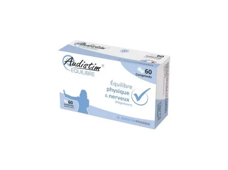Audistim Equilibre Nerveux et Physique - 60 comprimés