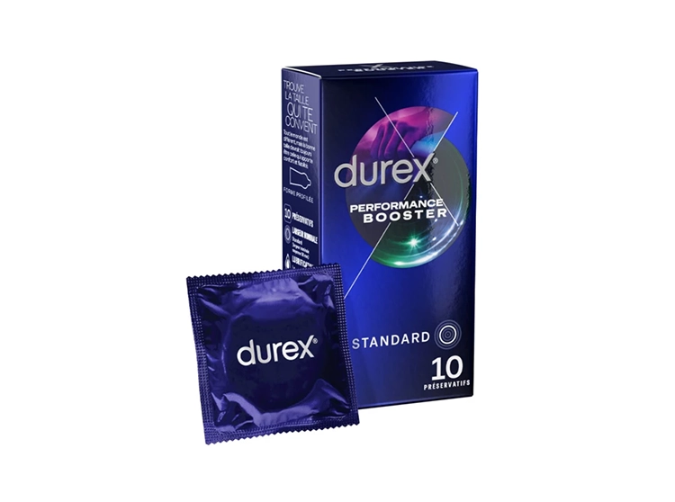 Durex Performance Booster - 10 préservatifs