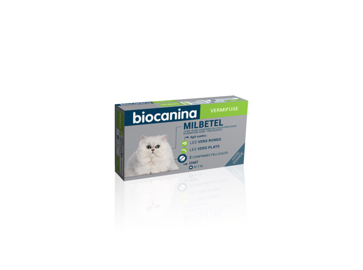 Biocanina Milbetel Chat - 2 comprimés