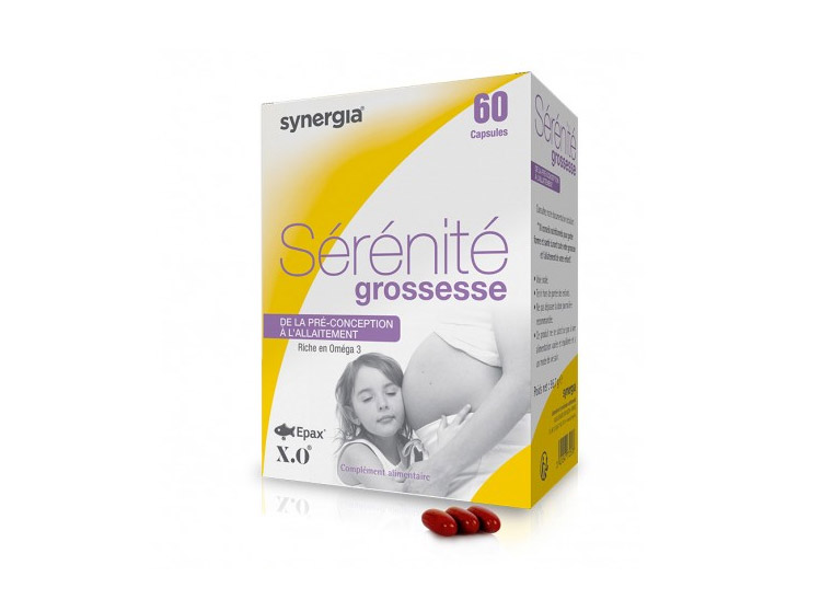 Synergia Sérénité Grossesse - 60 capsules