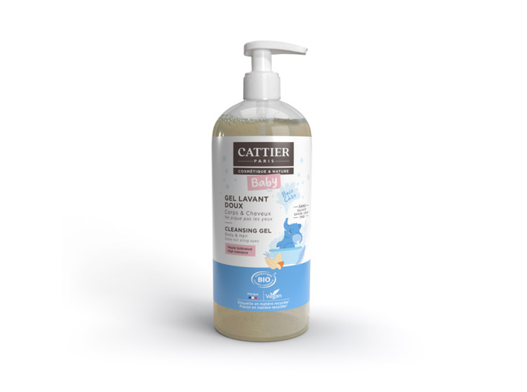 Cattier Baby Gel lavant doux BIO - 500ml