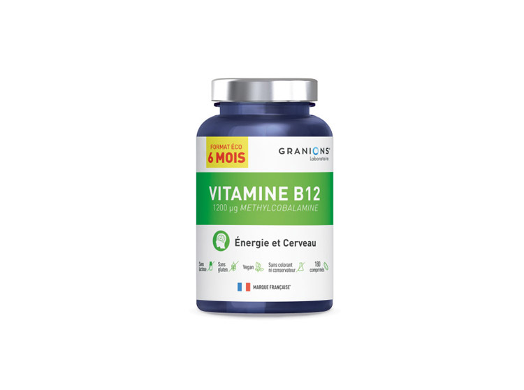 Vitamine B12 Energie et Cerveau - 180 comprimés