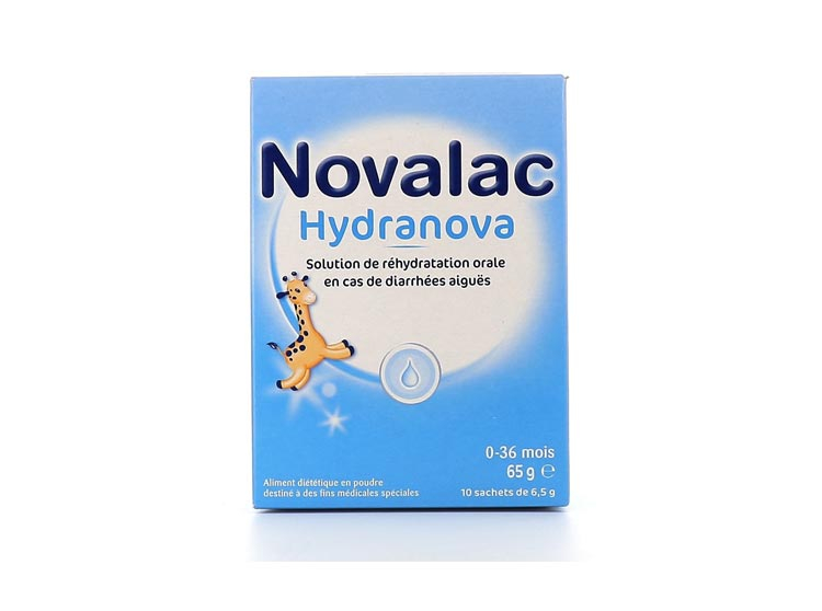Hydranova solution de réhydratation 10x6,5g