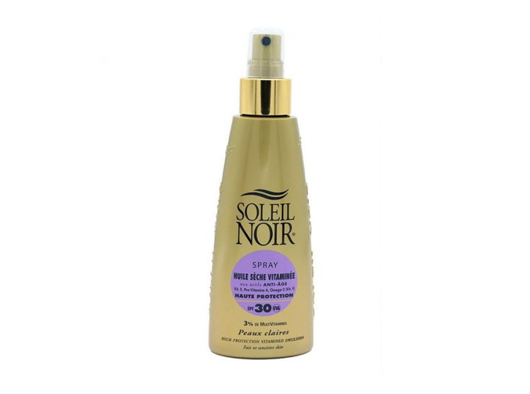 Soleil Noir Huile sèche Vitaminée SPF30 - 150ml