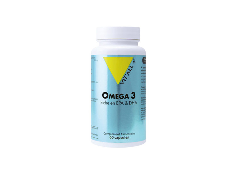 Vit'all+ Oméga 3 1000mg - 60 capsules