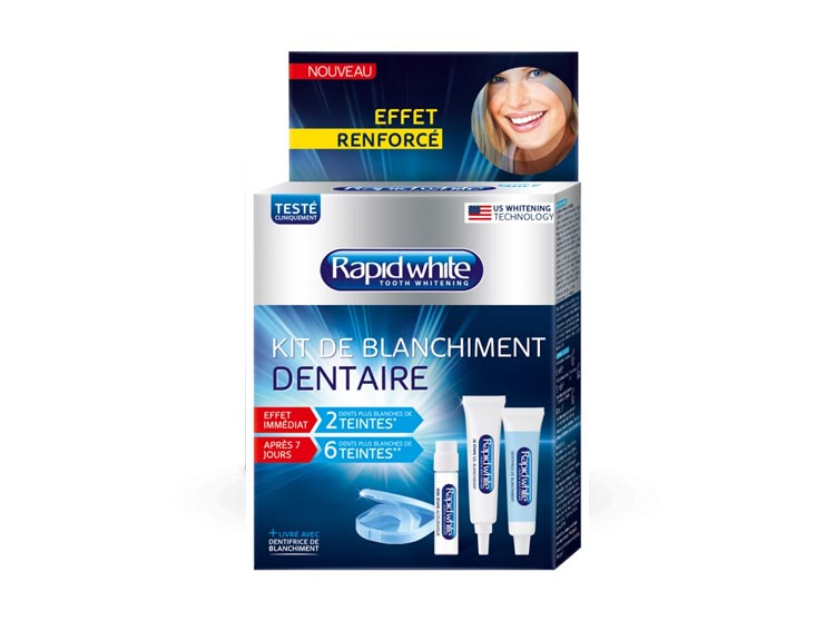 Rapid white Kit de blanchiment dentaire