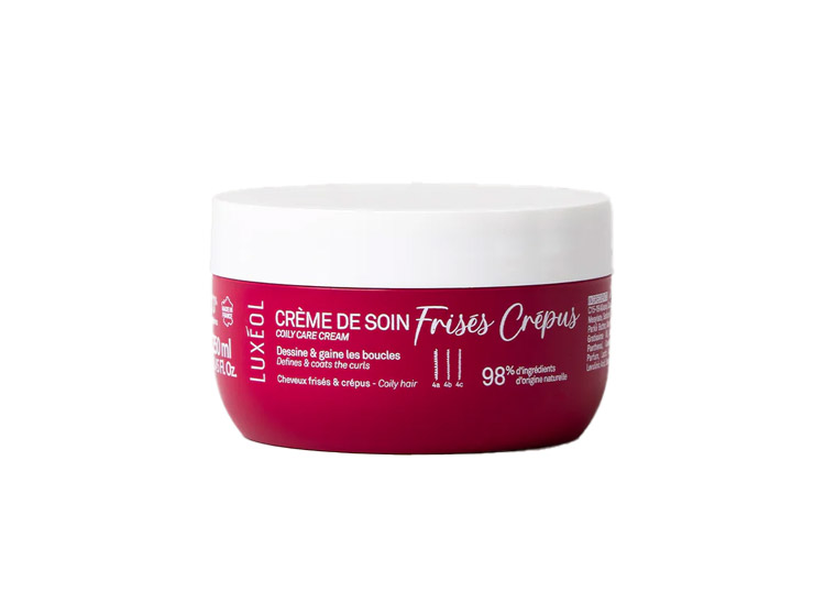 Crème de Soin Cheveux Frisés et Crépus - 250ml