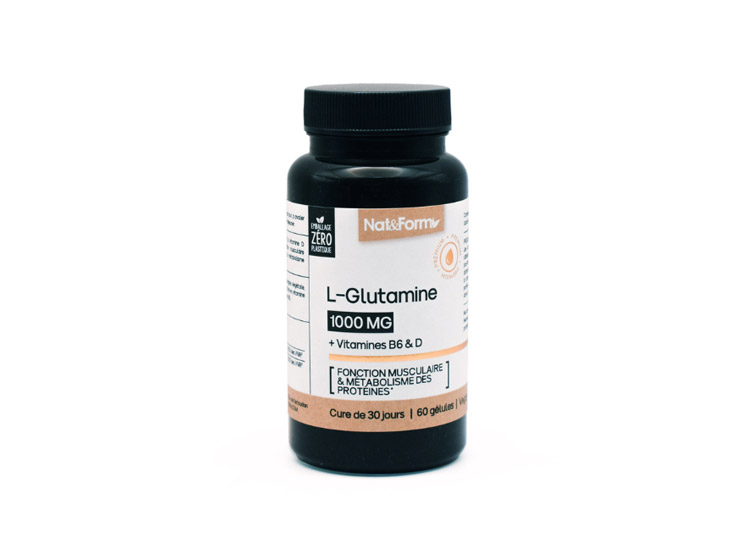Nutraceutiques L-Glutamine - 60 gélules