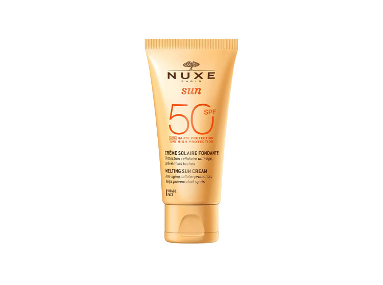 Nuxe Sun Crème Solaire Fondante Haute Protection SPF50 Visage - 50ml