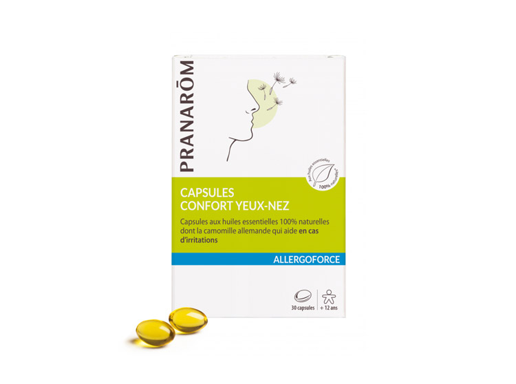 Pranarôm Allergoforce Confort Yeux-Nez - 30 capsules