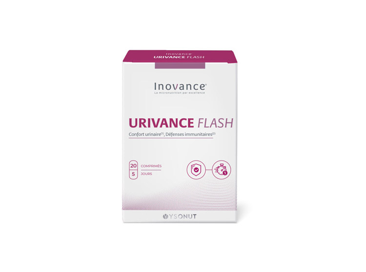Urivance Flash Confort Urinaire - 20 comprimés