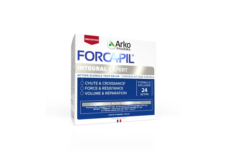 Forcapil Intégral Expert Complément alimentaire cheveux - 168 gélules