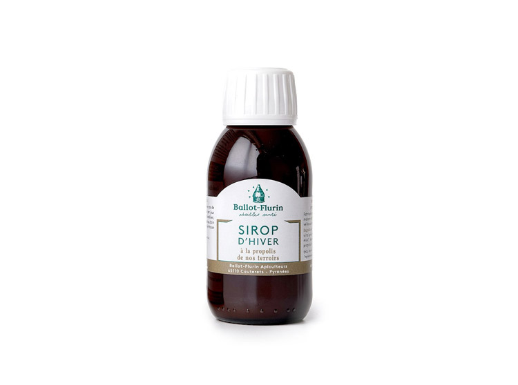 Ballot-Flurin Sirop d'hiver à la propolis de nos terroirs BIO - 100ml