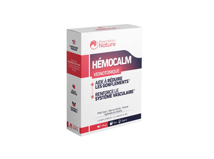 Prescription Nature Hémocalm - 15 gélules