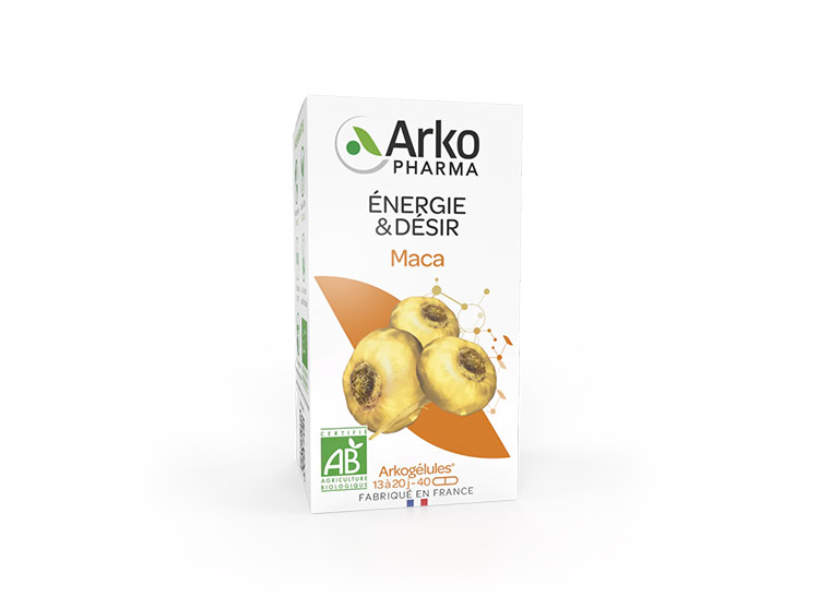 Arkopharma Arkogélules Maca BIO - 40 gélules