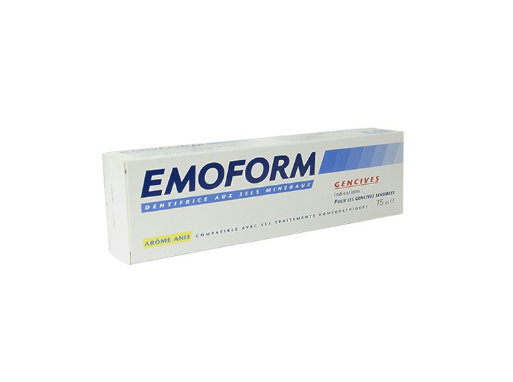 Emoform Dentifrice aux sels minéraux arôme anis - 75ml