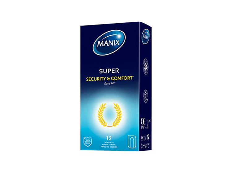 Manix Super Easy Fit - 12 Préservatifs