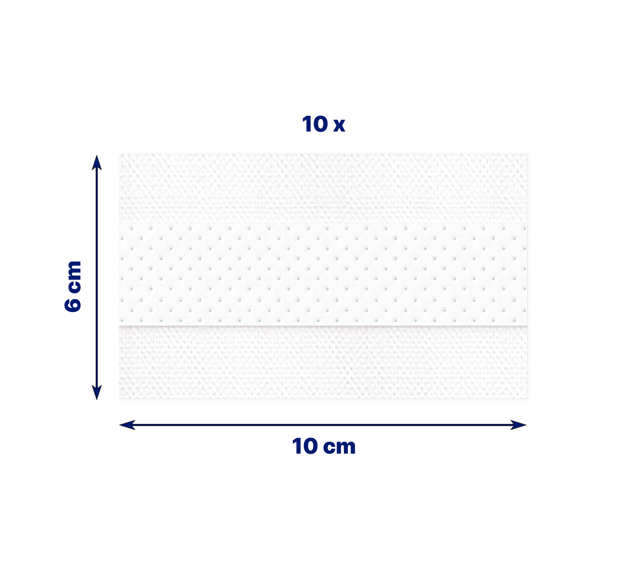 Dimension du pansement sensible elastoplast