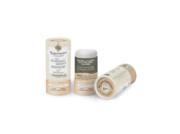 Respectueuse Déodorant hypoallergénique sans parfum BIO - 50 g