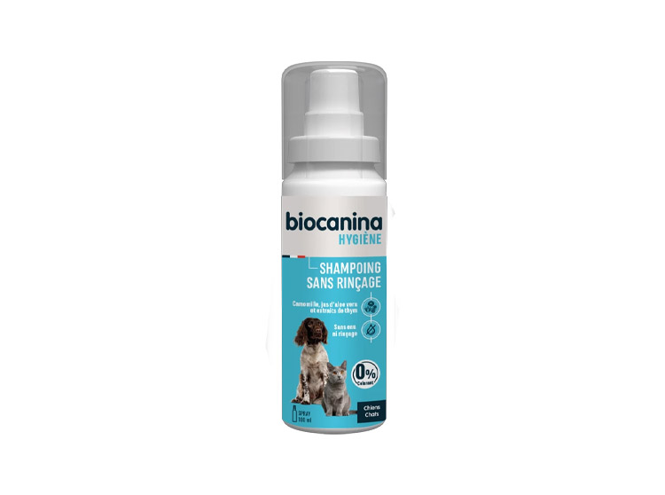 Biocanina Shampoing mousse sans rinçage - 150ml