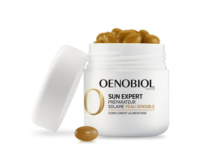 Sun expert Préparateur solaire Peau sensible - 30 capsules