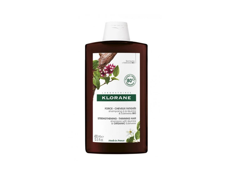 Shampooing Fortifiant et Stimulant Quinine et Edelweiss BIO  - 400ml