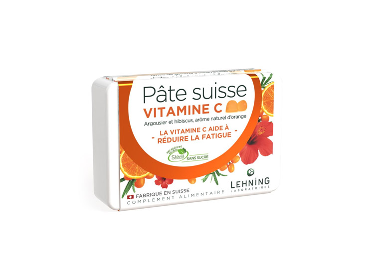 Lehning Pâte suisse Vitamine C - 40 gommes