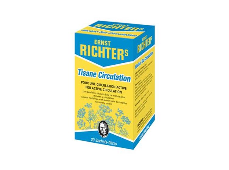 Richter's Tisane circulation - 20 sachets filtres