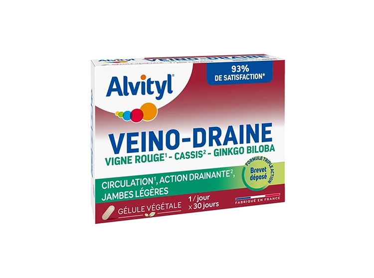 Alvityl Veino-Draine - 30 comprimés
