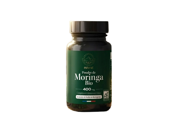 Pranae Poudre de Moringa - 60 gélules