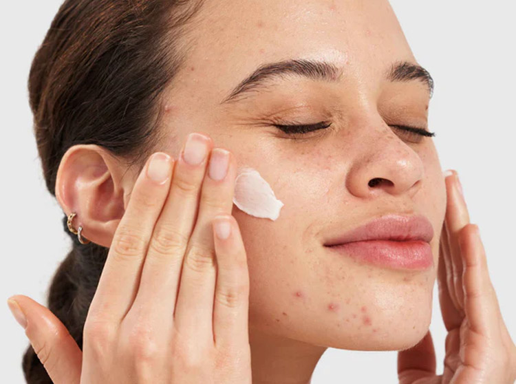 Peau hydratée reboostee