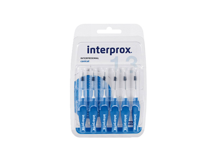 Interprox Conique Brossettes interdentaires 1,3mm - 6 brossettes
