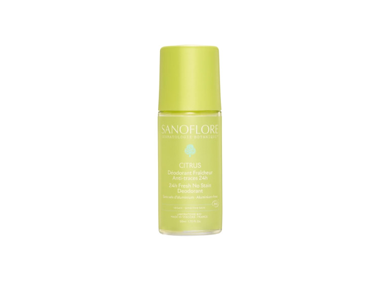 Déodorant Fraicheur Roll-On Anti-Traces Citrus - 50ml