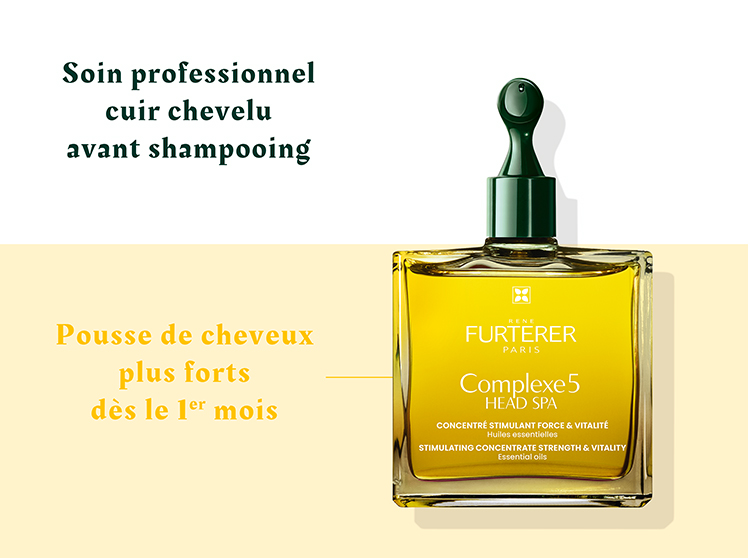 Soin professionnel cuir chevelu