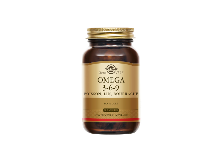 Solgar Omega 3-6-9 - 60 softgels