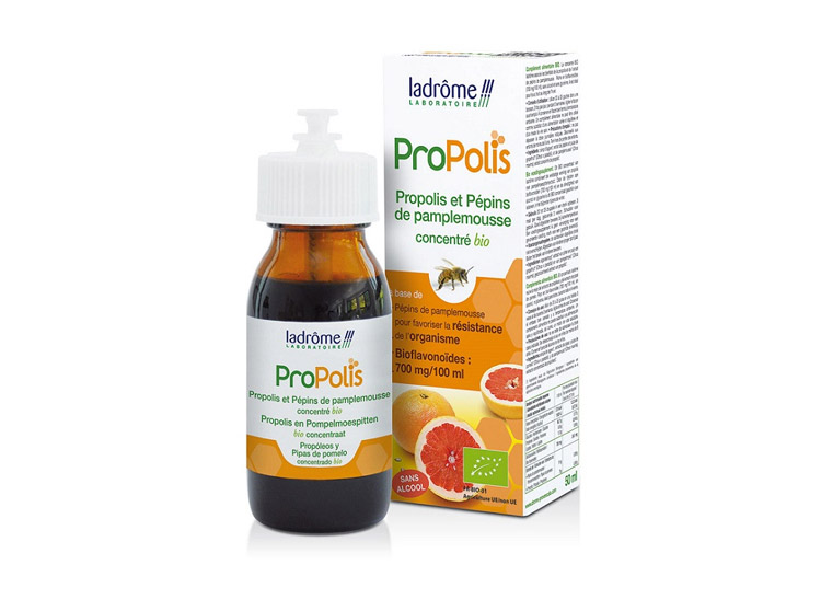 Ladrôme Propolis et pépins de pamplemousse concentré BIO - 50ml